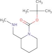 tert-Butyl 2-[(methylamino)methyl]piperidine-1-carboxylate