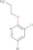 5-Bromo-3-chloro-2-propoxypyridine