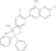 7-(5-((tert-Butyldiphenylsilyl)oxy)-2-chlorophenyl)-3-chloro-5-methylbenzo[E][1,2,4]triazine