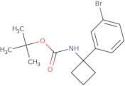 tert-Butyl N-[1-(3-bromophenyl)cyclobutyl]carbamate