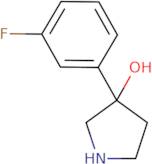 3-(3-Fluorophenyl)pyrrolidin-3-ol