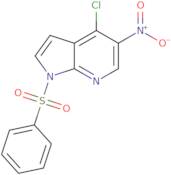 4-chloro-5-nitro-1-(phenylsulfonyl)-1h-pyrrolo[2,3-b]pyridine