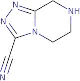 5H,6H,7H,8H-[1,2,4]Triazolo[4,3-a]pyrazine-3-carbonitrile