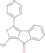 1-Amino-3-(pyridin-4-yl)-8H-indeno[1,2-c]thiophen-8-one