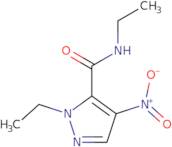 N,1-Diethyl-4-nitro-1H-pyrazole-5-carboxamide