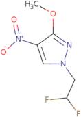 1-(2,2-Difluoroethyl)-3-methoxy-4-nitro-1H-pyrazole