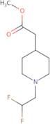 Methyl 2-[1-(2,2-difluoroethyl)piperidin-4-yl]acetate