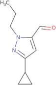 3-Cyclopropyl-1-propyl-1H-pyrazole-5-carbaldehyde
