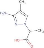 2-(3-Amino-4-methyl-1H-pyrazol-1-yl)propanoic acid