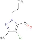 4-Chloro-3-methyl-1-propyl-1H-pyrazole-5-carbaldehyde