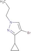 4-Bromo-3-cyclopropyl-1-propyl-1H-pyrazole