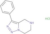 3-Phenyl-4,5,6,7-tetrahydro-1,2,3-triazolo[1,5-a]pyrazine hydrochloride