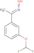 1-[3-(Difluoromethoxy)phenyl]-1-(hydroxyimino)ethane