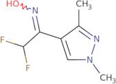 (Ne)-N-[1-(1,3-dimethylpyrazol-4-yl)-2,2-difluoroethylidene]hydroxylamine