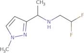 (2,2-Difluoroethyl)[(1-methylpyrazol-3-yl)ethyl]amine