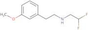 (2,2-Difluoroethyl)[2-(3-methoxyphenyl)ethyl]amine