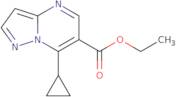 Ethyl 7-cyclopropylpyrazolo[1,5-a]pyrimidine-6-carboxylate