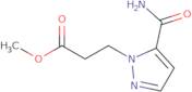 Methyl 3-(5-carbamoyl-1H-pyrazol-1-yl)propanoate