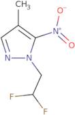 1-(2,2-Difluoroethyl)-4-methyl-5-nitro-1H-pyrazole