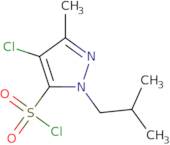 4-Chloro-1-isobutyl-3-methyl-1H-pyrazole-5-sulfonyl chloride