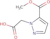2-[5-(Methoxycarbonyl)-1H-pyrazol-1-yl]acetic acid