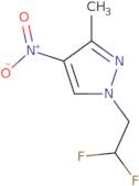 1-(2,2-Difluoroethyl)-3-methyl-4-nitro-1H-pyrazole