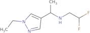 (2,2-Difluoroethyl)[(1-ethylpyrazol-4-yl)ethyl]amine