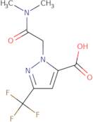 1-[(Dimethylcarbamoyl)methyl]-3-(trifluoromethyl)-1H-pyrazole-5-carboxylic acid