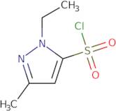 2-Ethyl-5-methyl-pyrazole-3-sulfonyl chloride