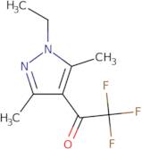 1-(1-Ethyl-3,5-dimethyl-1H-pyrazol-4-yl)-2,2,2-trifluoroethanone