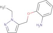 2-[(1-Ethyl-1H-pyrazol-5-yl)methoxy]aniline
