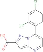 7-(2,4-Dichlorophenyl)pyrazolo[1,5-a]pyrimidine-2-carboxylic acid