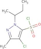 1-Sec-butyl-4-chloro-3-methyl-1H-pyrazole-5-sulfonyl chloride
