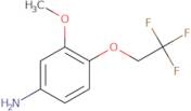 3-Methoxy-4-(2,2,2-trifluoroethoxy)aniline