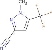 1-Methyl-5-(trifluoromethyl)-1H-pyrazole-3-carbonitrile