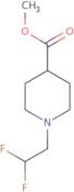 Methyl 1-(2,2-difluoroethyl)piperidine-4-carboxylate