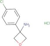 3-(4-Chlorophenyl)oxetan-3-amine