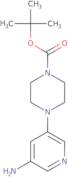 tert-Butyl 4-(5-aminopyridin-3-yl)piperazine-1-carboxylate