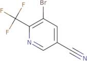 5-Bromo-6-(trifluoromethyl)pyridine-3-carbonitrile