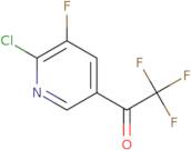 1-(6-Chloro-5-fluoropyridin-3-yl)-2,2,2-trifluoroethanone