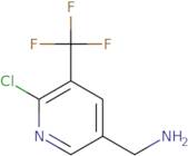 (6-Chloro-5-(trifluoromethyl)pyridin-3-yl)methanamine