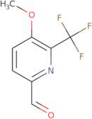 5-Methoxy-6-(trifluoromethyl)picolinaldehyde