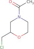 1-[2-(Chloromethyl)morpholin-4-yl]ethan-1-one