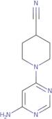 1-(6-Aminopyrimidin-4-yl)piperidine-4-carbonitrile