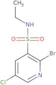 2-Bromo-5-chloro-N-ethylpyridine-3-sulfonamide