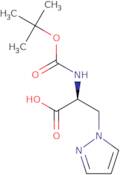 (S)-2-((tert-Butoxycarbonyl)amino)-3-(1H-pyrazol-1-yl)propanoic acid