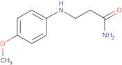 3-[(4-Methoxyphenyl)amino]propanamide