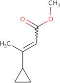 Methyl (2Z)-3-cyclopropylbut-2-enoate