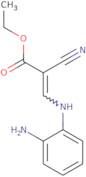 Ethyl 3-[(2-aminophenyl)amino]-2-cyanoprop-2-enoate