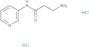 3-Amino-N-(pyridin-3-yl)propanamide dihydrochloride
